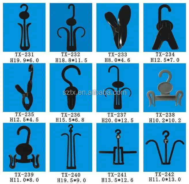 
customs plastic hanger for flip flop shoes 