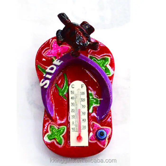 Carton design funny shaped digital magnet thermometer to 100 degree