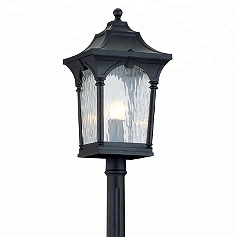 Aluminum Simple Trendy Black Exterior outdoor rohs Street Lamps light