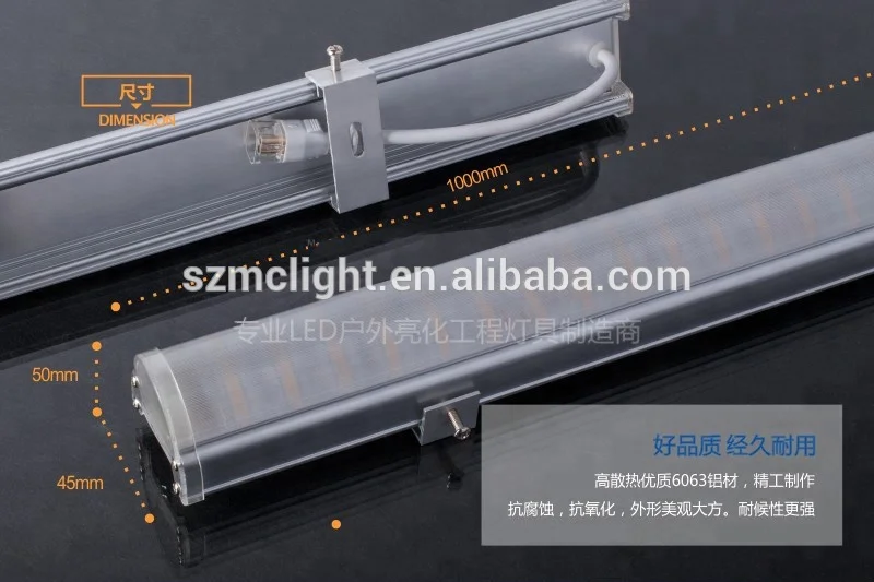 Led colourlight 1m DC 12V SMD 5050 DMX 512 LED RGB Digital Tube