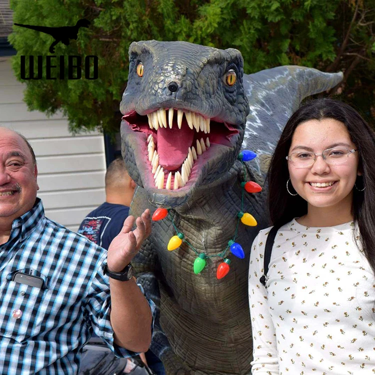 Animatronic dinosaur adult realistic dinosaur costume