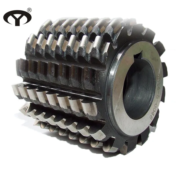 HSS HTD 8M 14M Timing Pulley Hob Cutter with TIN Coating