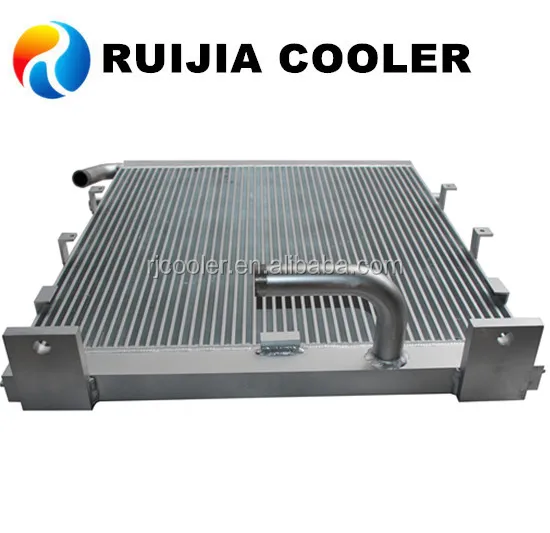 Kobelco Excavator SK200 SK200-6 Oil Cooler Heat Exchanger Radiator Manufacturer YN05P00035S002