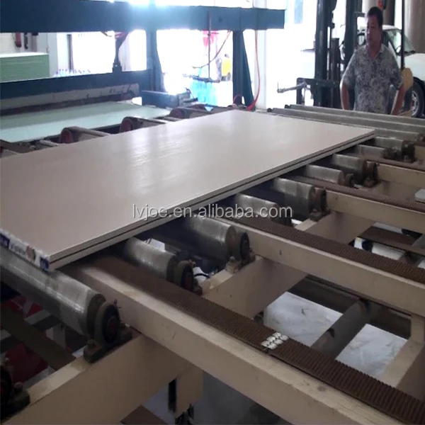 film faced gypsum ceiling board precast prestressed concrete wall panel making