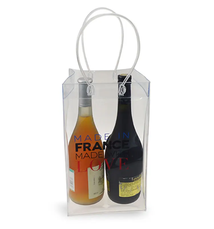 Ice bag for 2 bottles cooler bag for 2 bottles, icebag