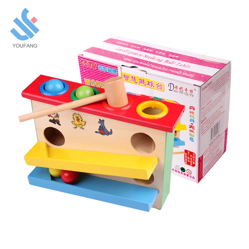 YF-D3248 Popular and hot selling educational wooden percussion instrument musical toy for kids intelligence