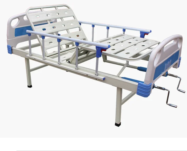 
Cheap price metal simple used manual nursing hospital sick bed for sale 
