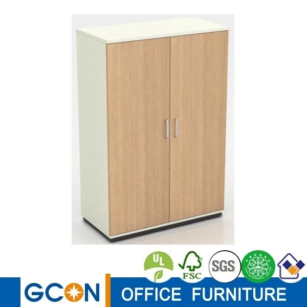 tall wood office cabinet and book, document shelf