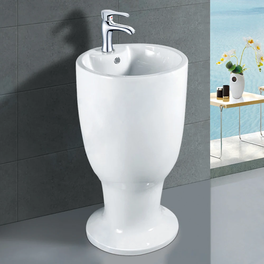 new style white color wash hand basin from chaozhou factory