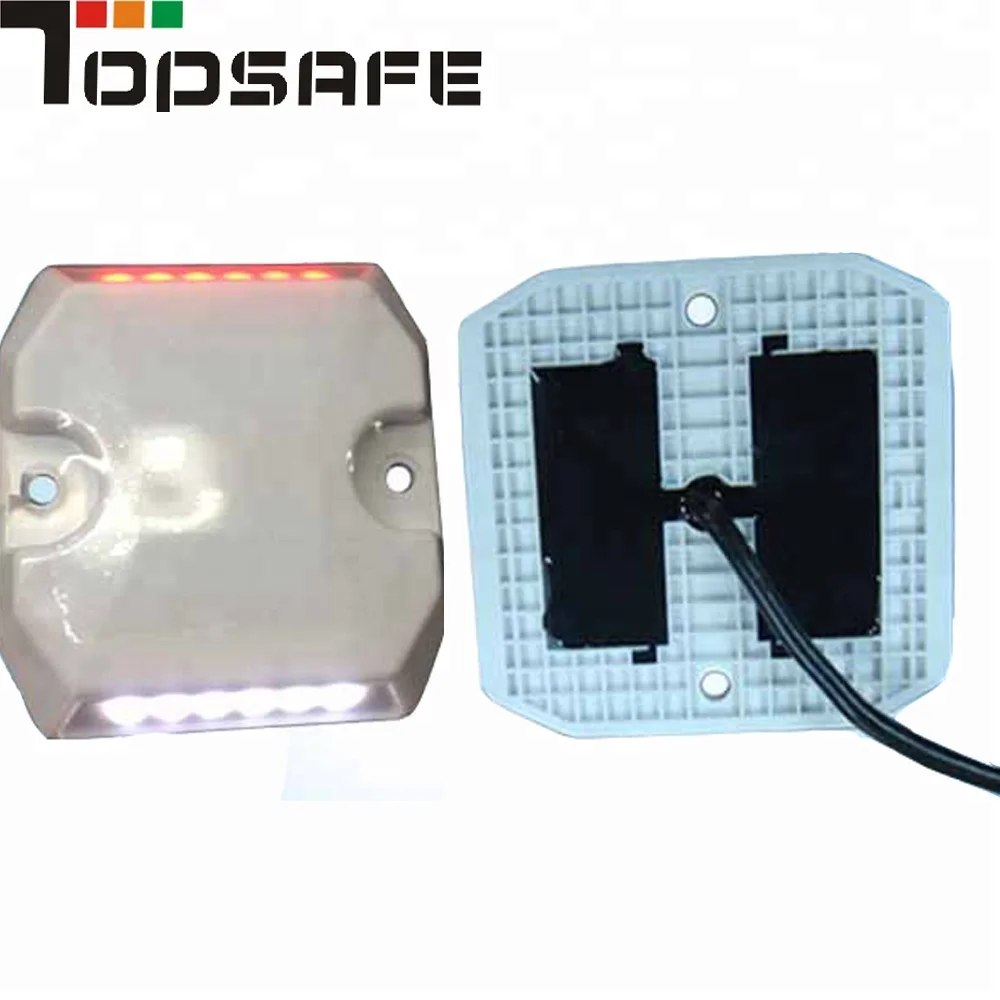 Topsafe 220V Plastic Wired Road Stud in tunnel