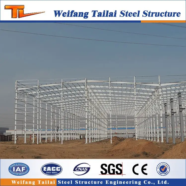 large span steel structure workshop steel structure building