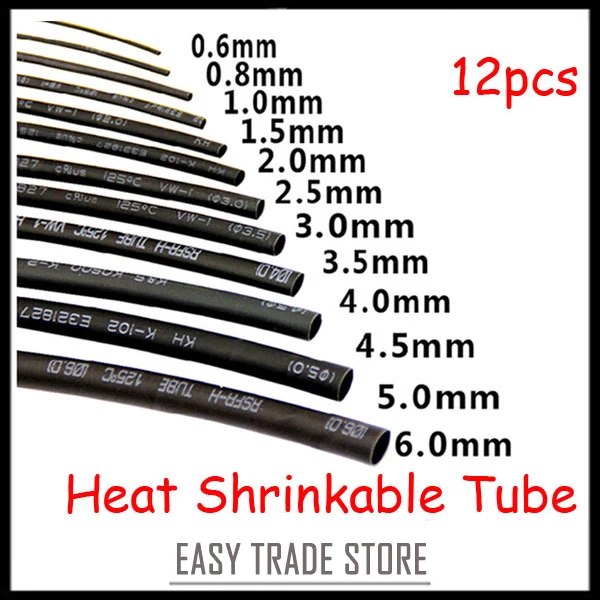 Heat Shrink Tubing Sizes Related Keywords Suggestions