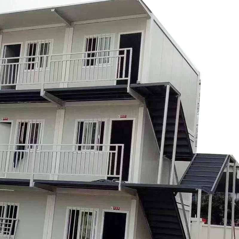 
3 storey modern mobile modular steel frame prefab container house 