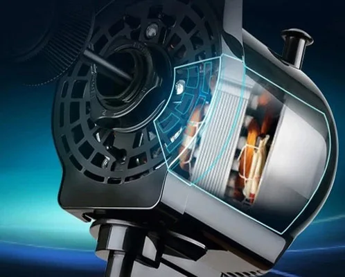 
3 in 1 industrial metal pedestal stand fan with full copper 