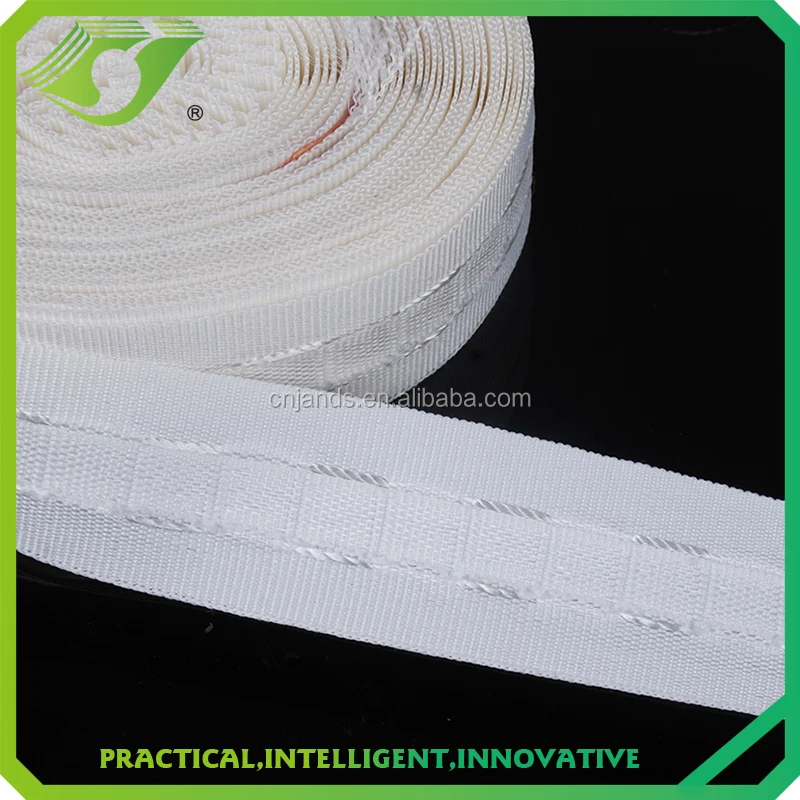 D-T0003 Polyester Curtain Tape Heading Accessories for Indoor Curtain Decoration Family Hotel Office Decoration All-season 2.5cm