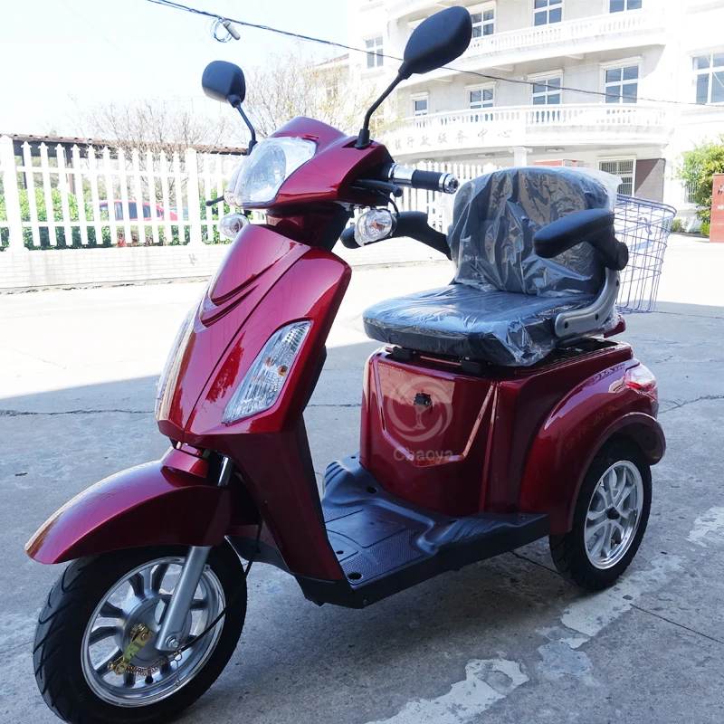 
EEC Approved 60V Battery 3 Wheel Electric Mobility Scooter With 1000W Big Motor In China 