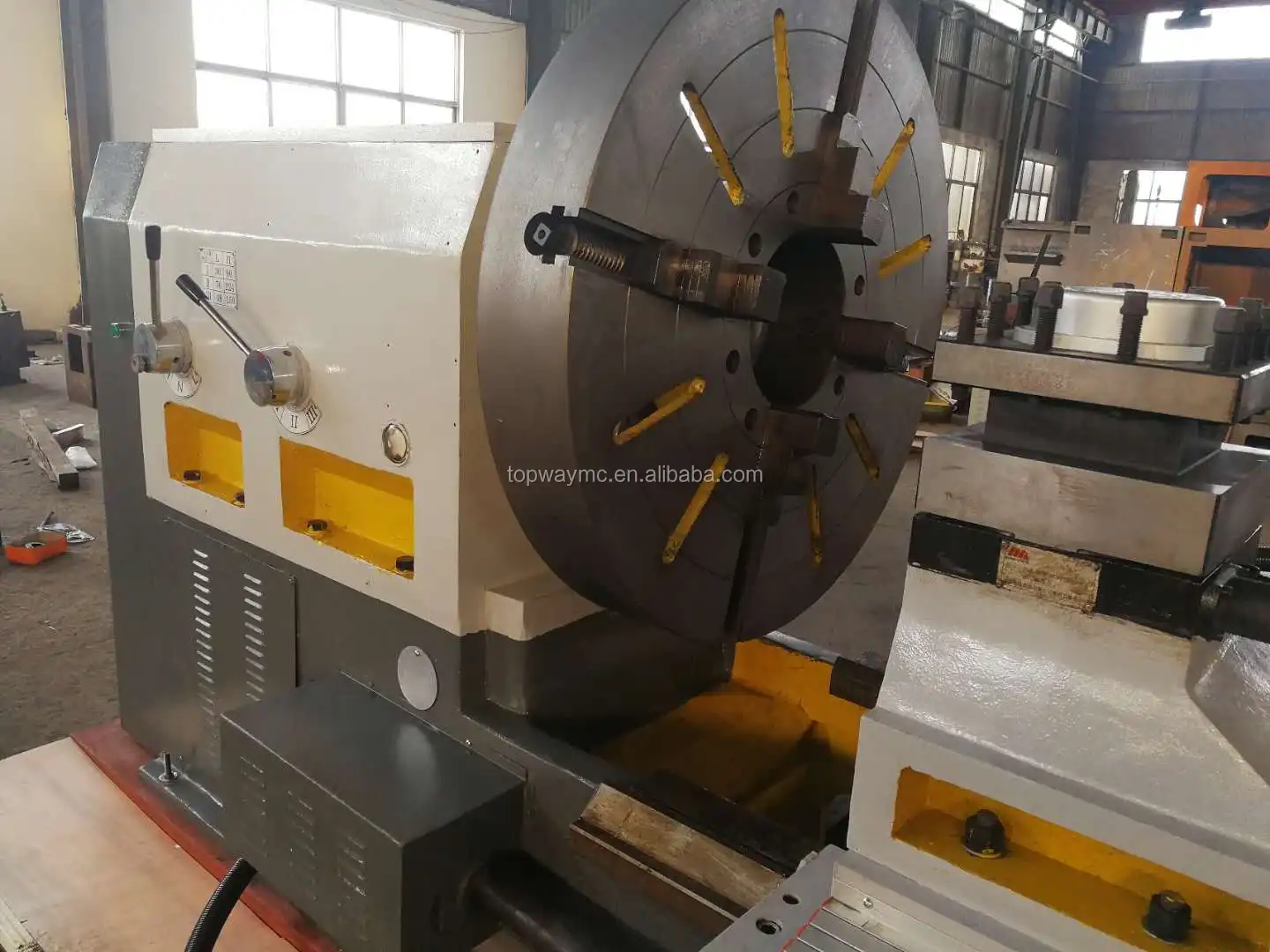 CK64160 Heavy duty CNC Face Lathe Cutter Aluminum Wheel Hub Turning Tools for sale