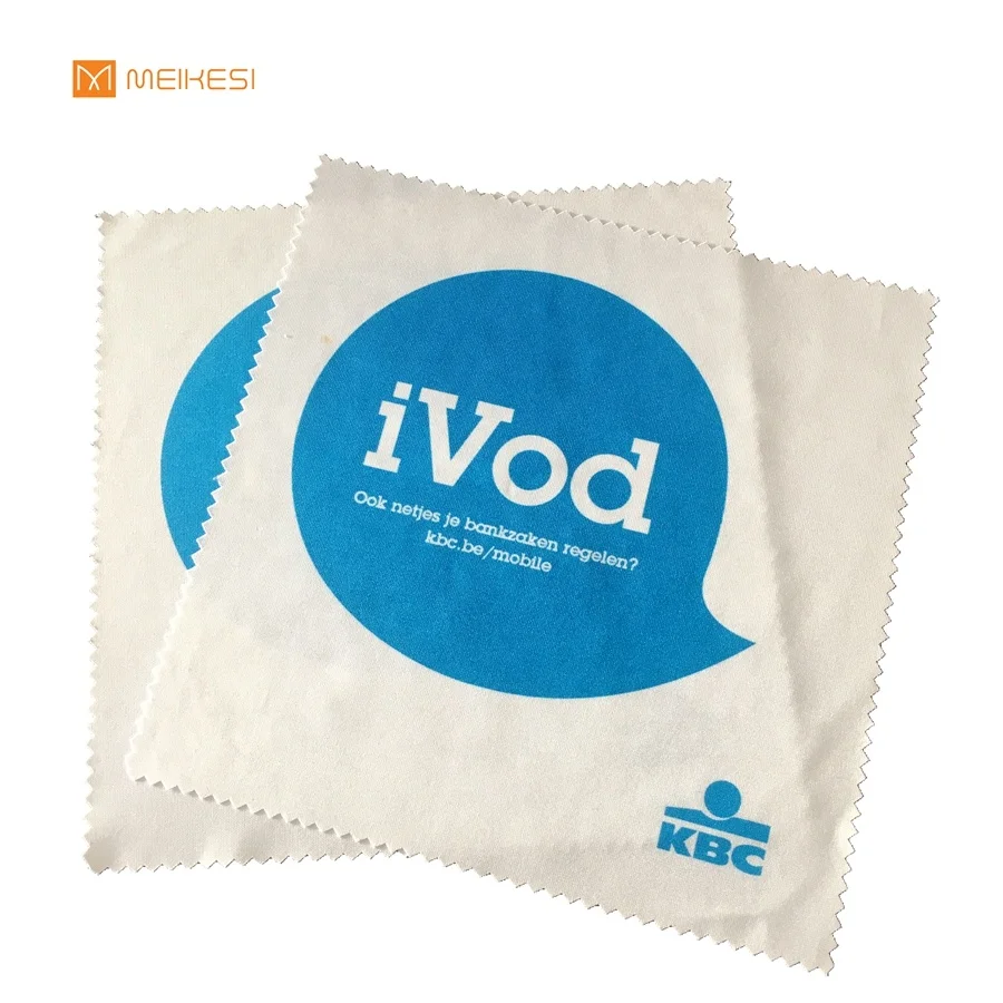 lint free polyester fabric microfiber glasses cleaning cloth