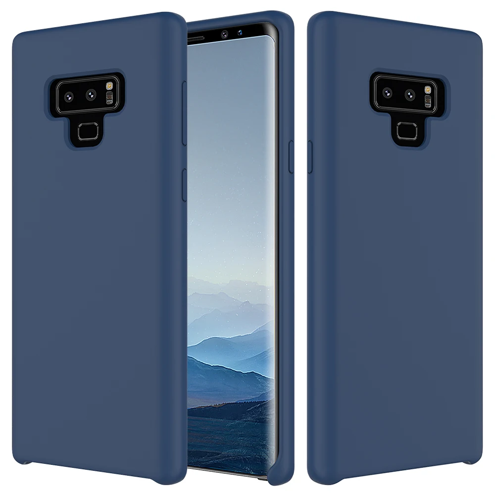 Premium Liquid Silicone Phone Case For Samsung Galaxy Note 9 Soft Cover