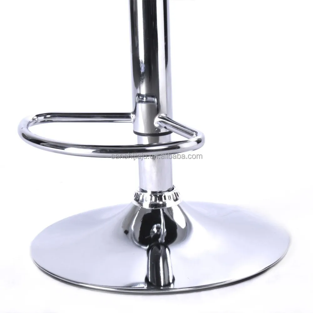 Modern PU Leather Swivel Adjustable Barstools,Synthetic Leather Hydraulic Counter Stool