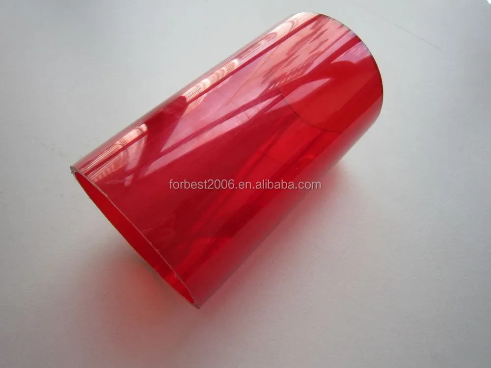 Transparent Large diameter PVC hard tube pipe 1-300mm outside diameter