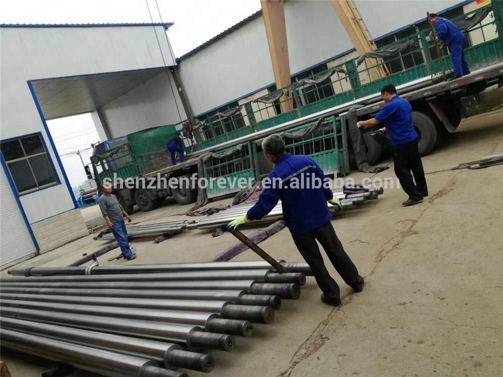 Shenzhen mild steel shaft supplier steel roller rotor steel shaft