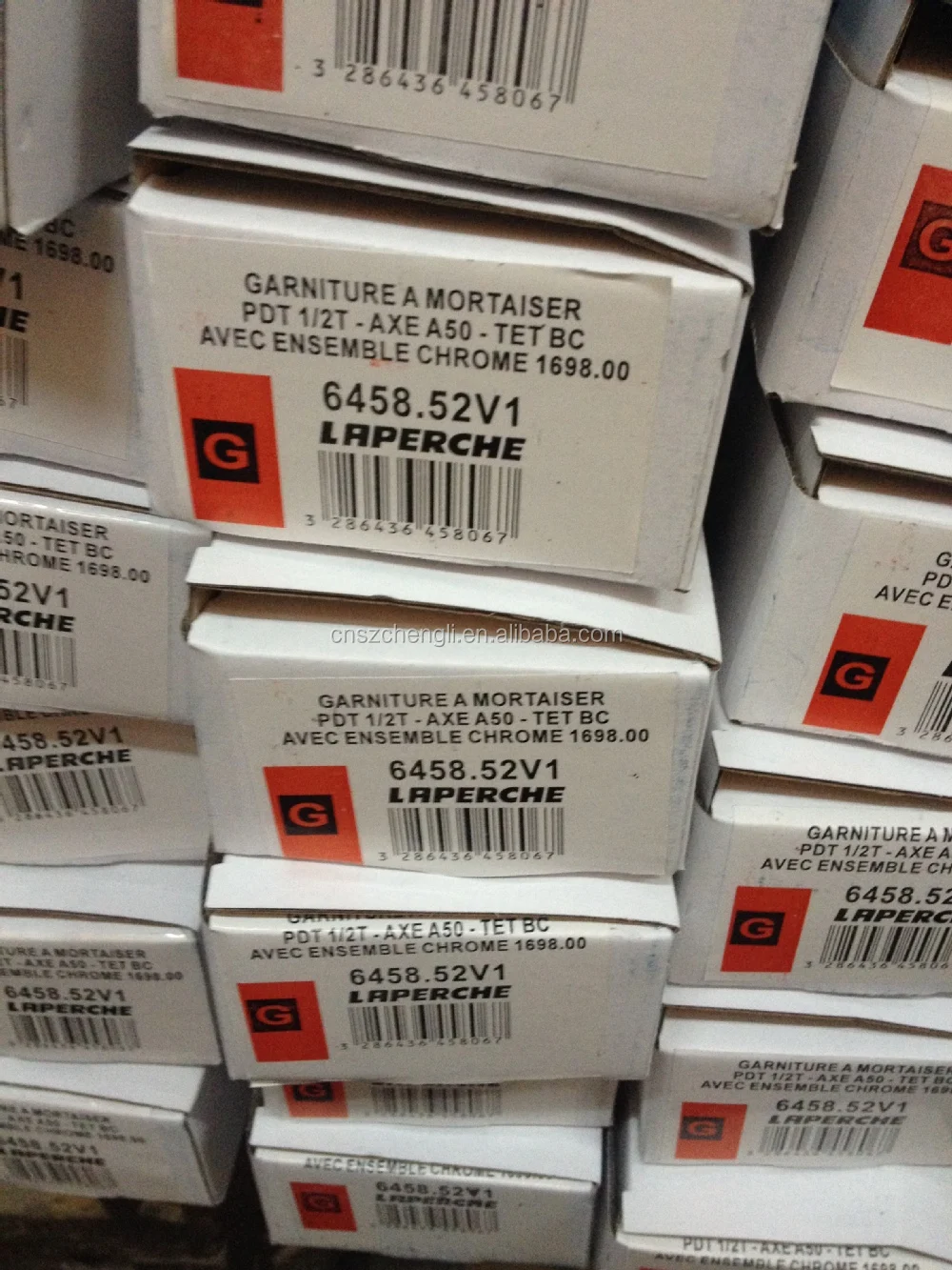 SECURITY LAPERCHE 6458 LOCK with wooden case