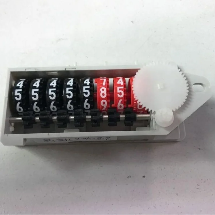QB-3 gas meter counter index head totaliser