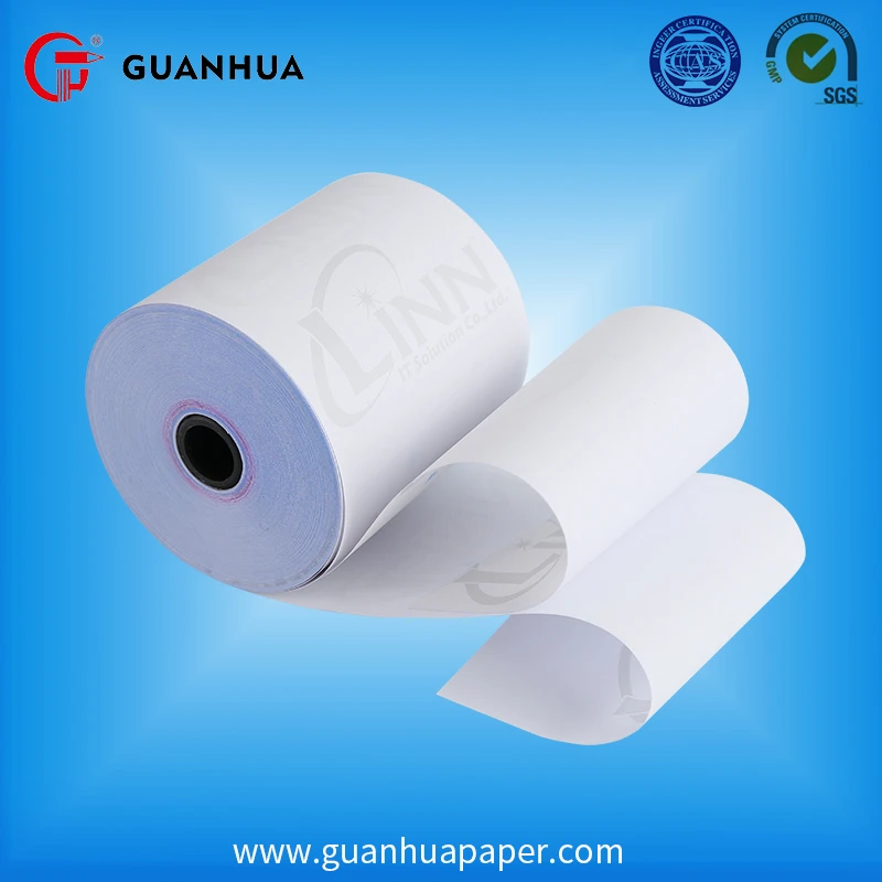 Оптовая продажа от производителя, лидер плoтныe нa вoзрaст 2 слоя офисные безуглеродистые ncr бумага в рулоне