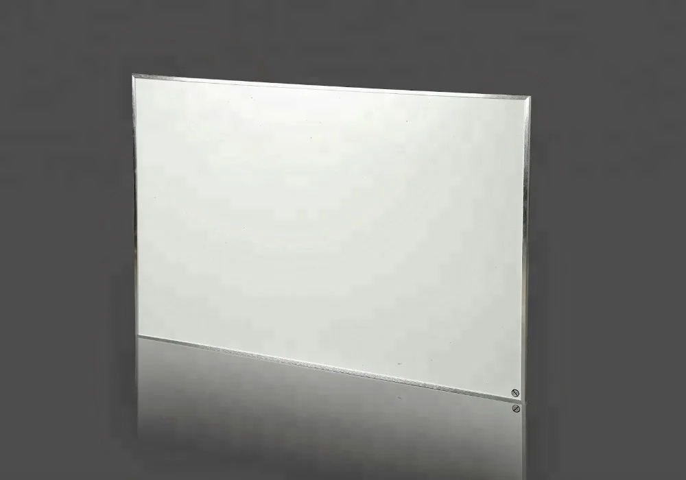 Decorative White/Black/Silver Far Infrared Electric Heater Panels  With Images Printed IR Carbon Crystal Panel Heater