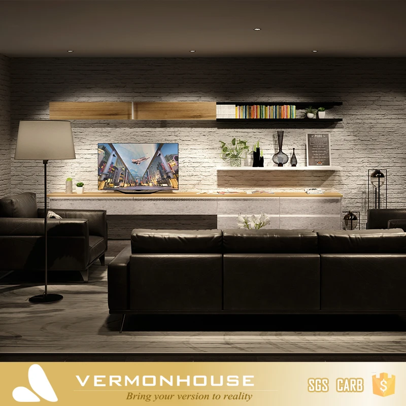 2021 Hangzhou Vermont Modern Design TV Cabinet With LED