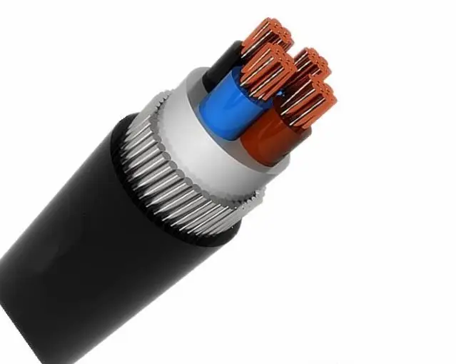 Горячая Распродажа NYRY 0,6/1kv ПВХ изолированный оцинкованный круглый стальной провод бронированный силовой кабель 4x10 мм2