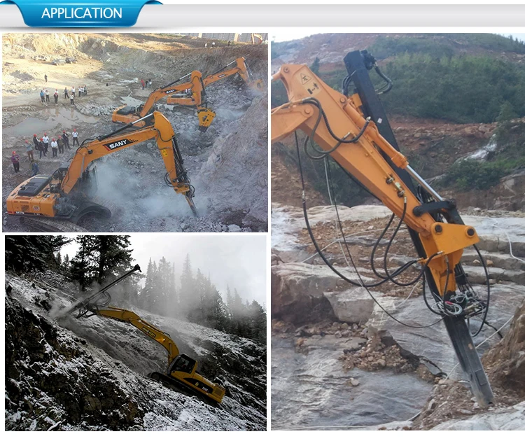 All kinds of excavator attachment hydraulic rock breaker hammer