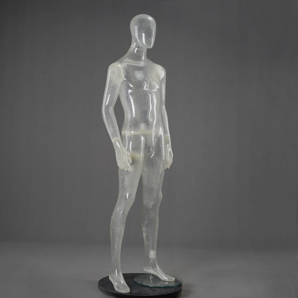 best selling transparent fiberglass mannequins