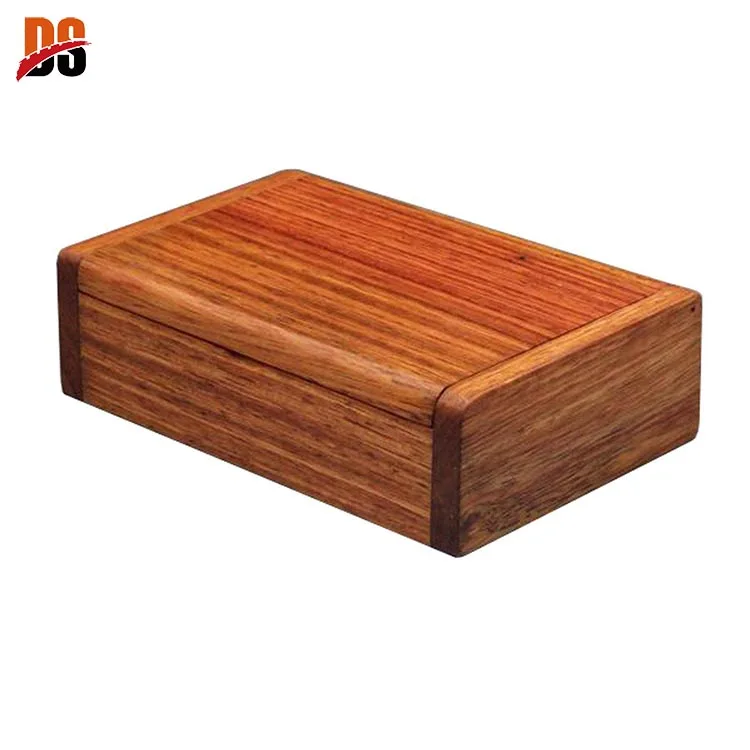 Wooden Vintage Tobacco Box Holder Wood Cigarette Box Case