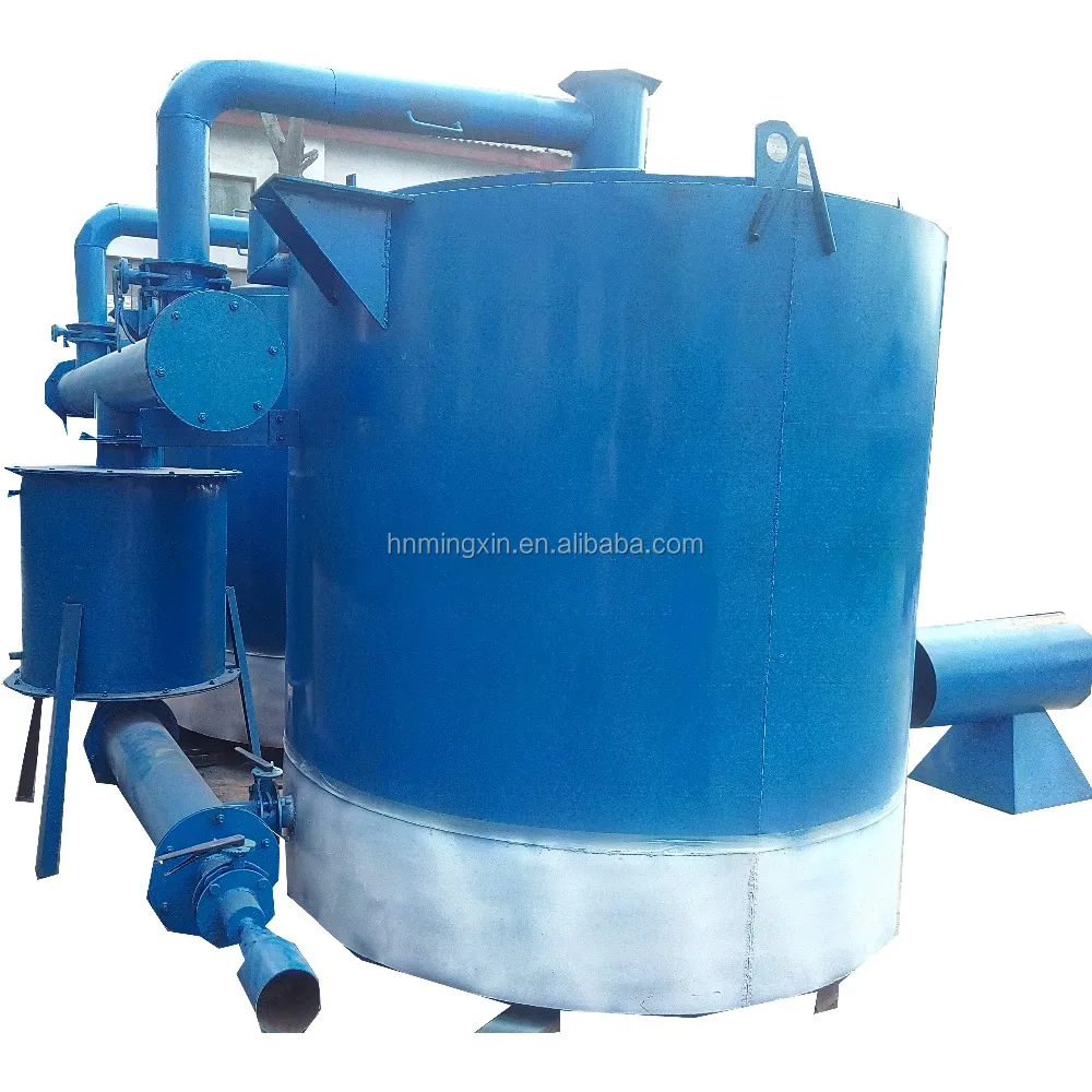 Bamboo charcoal carbonization furnace for making charcoal from henan