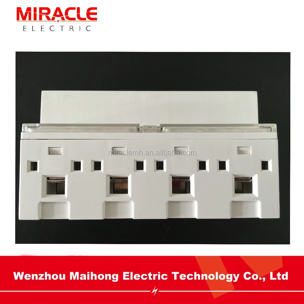 RS485 Modbus RTU DIN Rail измеритель энергии с ЖК-дисплеем