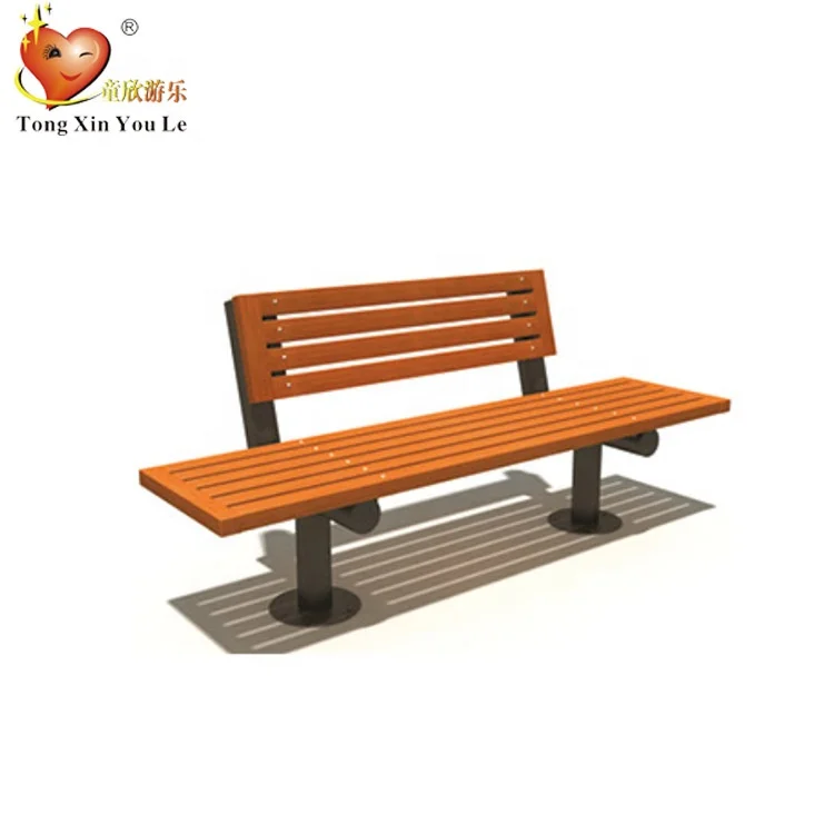 Park simple wood bench design cast steel park bench new