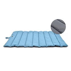 Wholesale Pet Supplies Foldable Cozy Roll-up Dog Sleeping Bed Pet Mat With Oxford Fabric