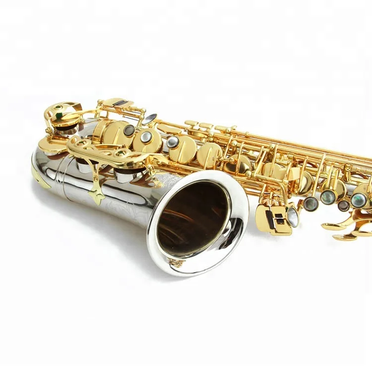 
Accept OEM Dasheng Music DSAS-713 Professional White Brass Pro Cheap Saxophones 
