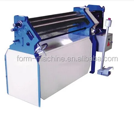 W11F series mechanical 3-roller unsymmetrical plate rolling machine