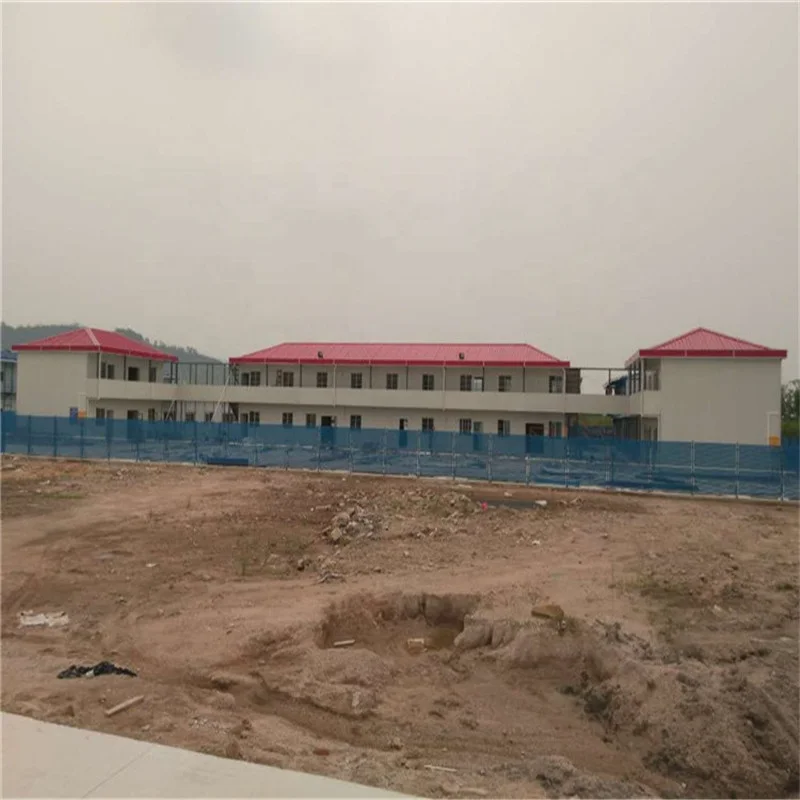 
Luxury Duplexes Prefab House Light Steel Frame Modular house for Government project 