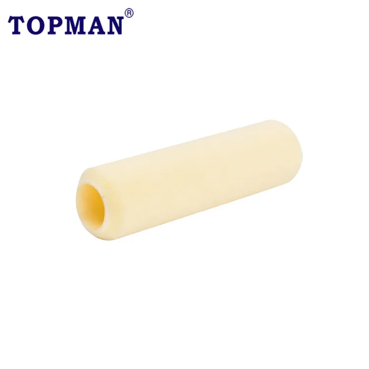 TOPMAN 9 inch premium polyester paint lint free roller with sleeve brush