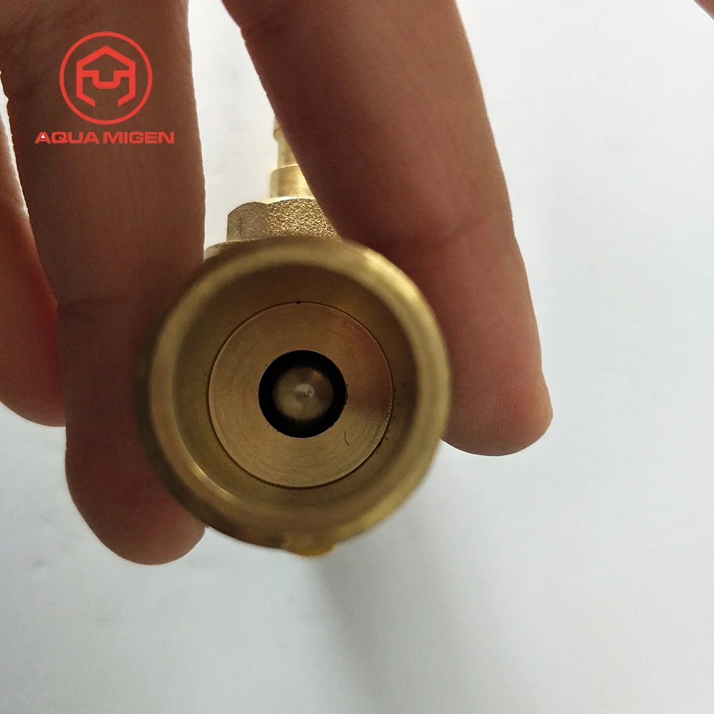 90 Degree CW617N Small Brass Angle Gas Ball Valve with Yellow Handle For Water Heater System