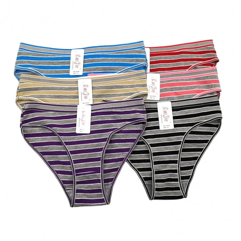 
New arrival fashionable stripe design female underwear sexy lingerie women panties 