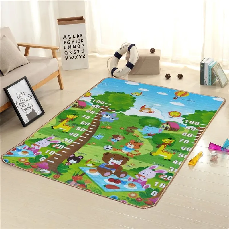 Wholesale alphabet baby water play mat sensory toys leakproof inflatable play tummy time baby water ma