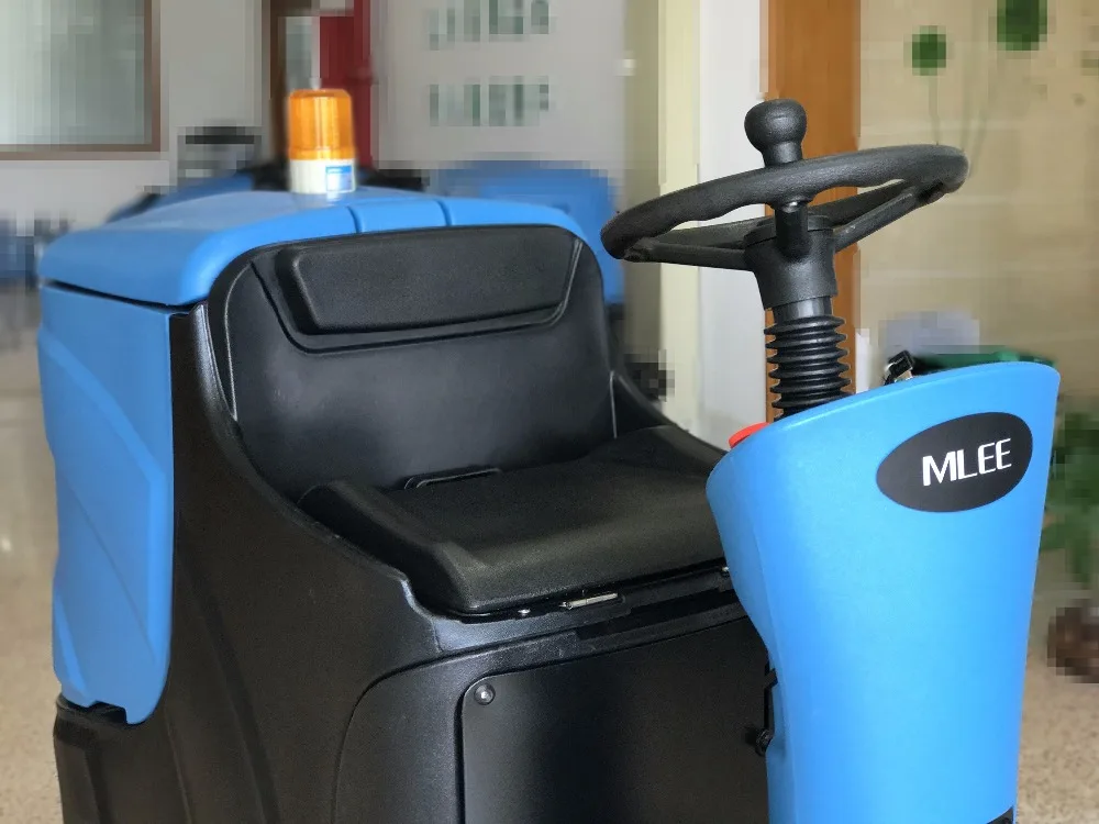 
MLEE850BT Commercial Tile Washing Machine Epoxy Timber Rubber Industrial Auto Floor Scrubber 