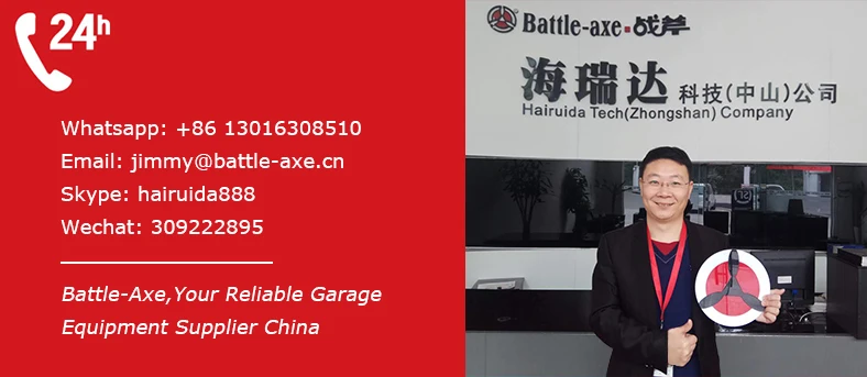 Battle Axe 3D car wheel alignment machine with turntable plate