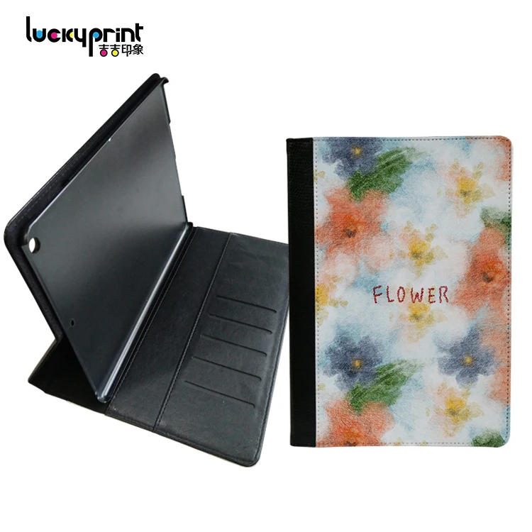 Оптовая продажа индивидуальный чехол для планшета с принтом ipad air/air 2 сублимационный кожаный