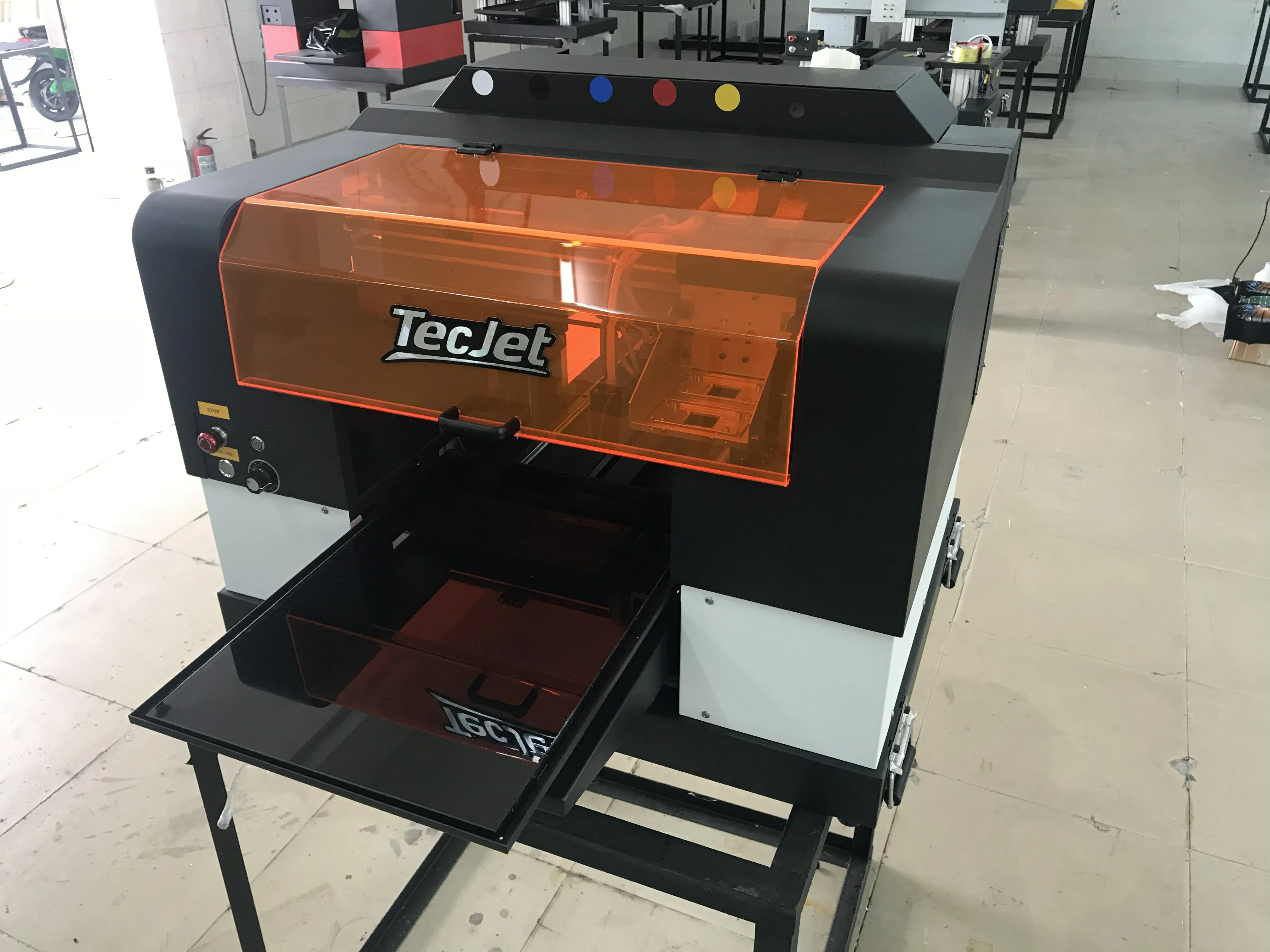 TECJET 3d Cloth Inkjet Printing Machine  Dtg T-shirt/T Shirt  Garment Digital Printer for tshirt